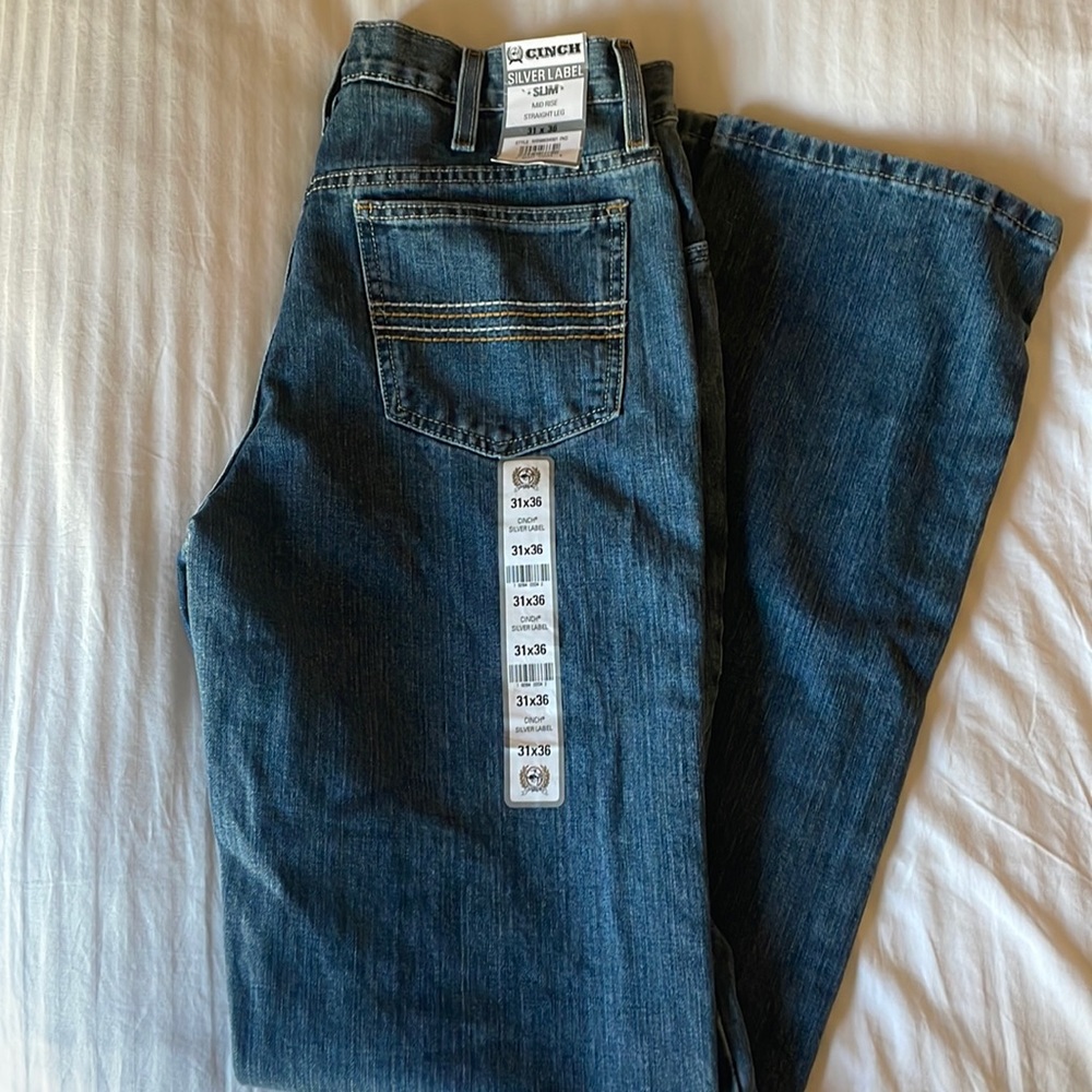 Mens Cinch brand Siver label jeans